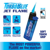 Torch Jet Flame Lighter - 25 Pieces Per Retail Ready Display 21601