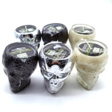 Smoke Eater Skull Candle - 6 Pieces Per Retail Ready Display 22543