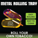 Metal Skateboard Rolling Tray - 6 Pieces Per Retail Ready Display 23027