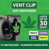 Smoke Eater Vent Clip Air Freshener - 12 Pieces Per Retail Ready Display 30036