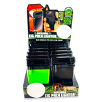 Cigarette Pack Thin Lighter - 12 Pieces Per Retail Ready Display 23483 SMOKEZILLA