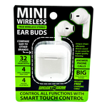Wireless Earbuds Mini with Case - 6 Pieces Per Retail Ready Display 23604 GADGET GEAR