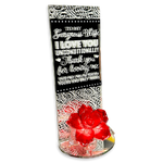 Glass Rose Keepsake - 6 Pieces Per Retail Ready Display 23739 NOVELTY INC
