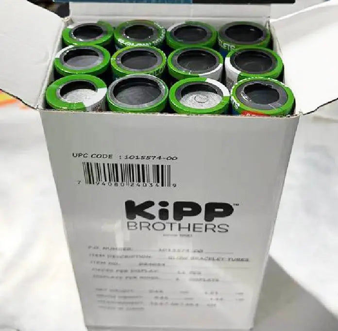 Glow in The Dark Bracelet Tube - 12 Pieces Per Pack 24034 KIPP BROTHERS