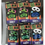 Glow in The Dark Halloween Mask and Glowstick - 6 Pieces Per Pack 24776 KIPP BROTHERS