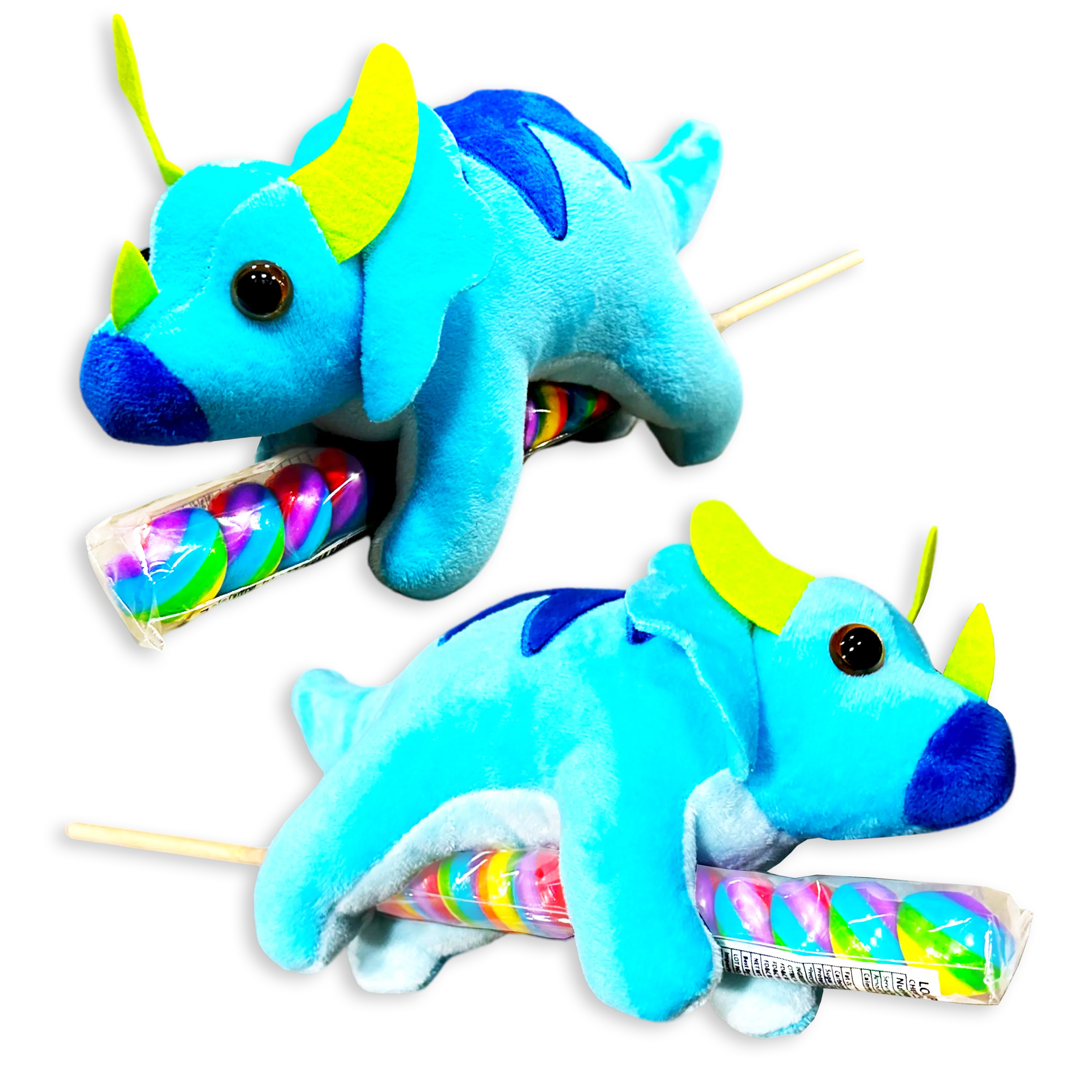 Lollipop Plush Pops Toy - 72 Pieces Per Pack 40352 KIPP BROTHERS