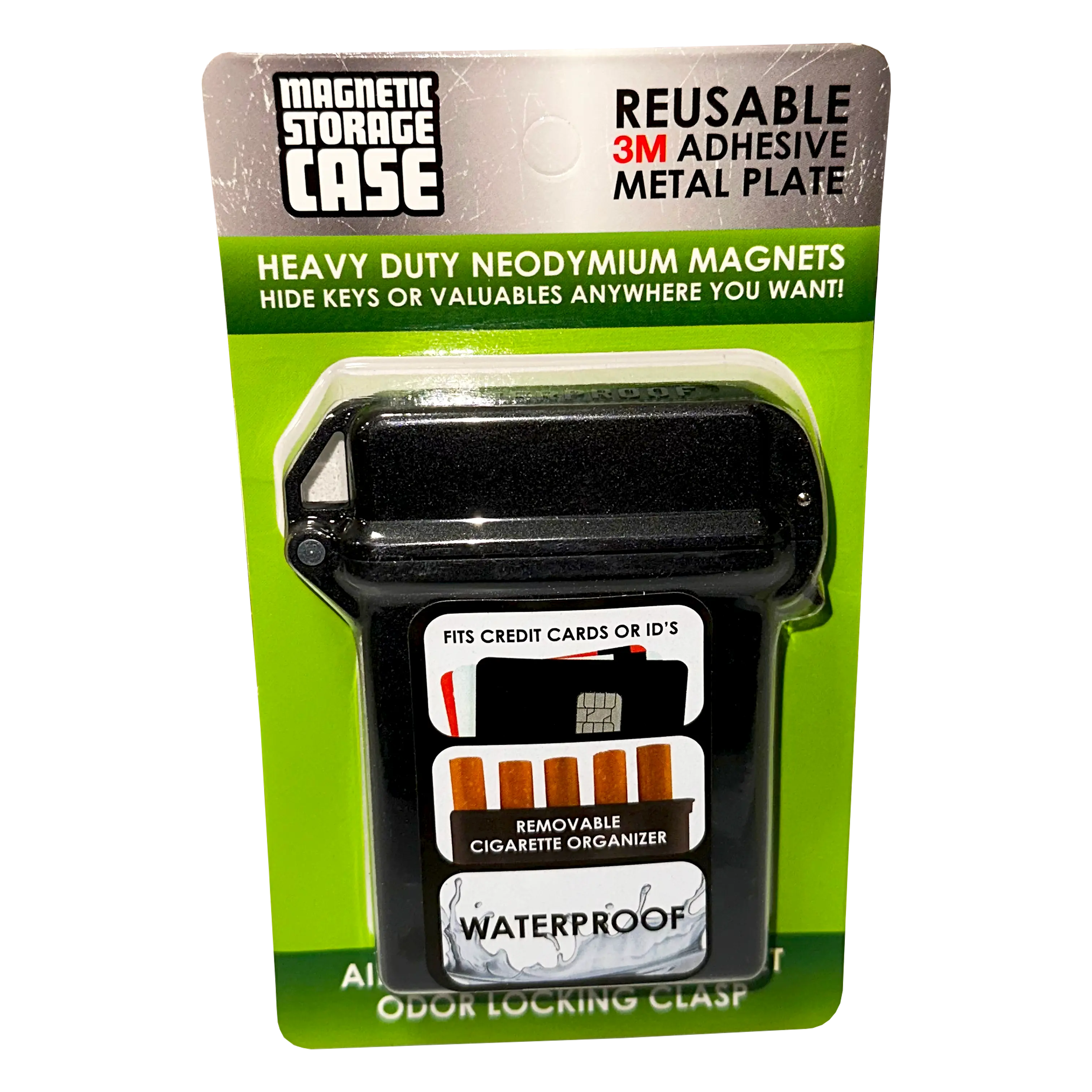 Magnetic Card Hide-A-Key Storage Case- 6 Pieces Per Retail Ready Display 41497 ROUGHNECK