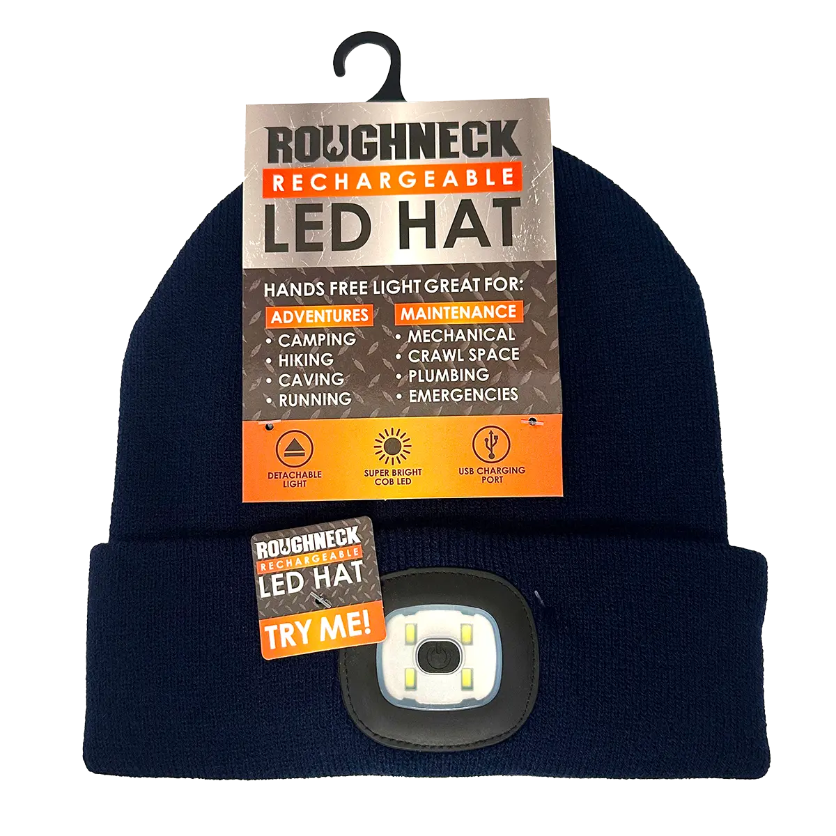 LED Light Hat 1 Piece Per Pack 41596 ROUGHNECK