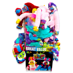 Plush Mohawk Monkey Assorted Floor Display - 30 Pieces Per Retail Ready Display 88436 KIPP BROTHERS