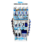 Grilling Center Assortment Floor Display - 81 Pieces Per Retail Ready Display 88444 TORCH BLUE
