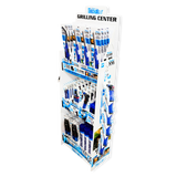 Grilling Center Assortment Floor Display - 81 Pieces Per Retail Ready Display 88444 TORCH BLUE