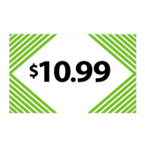 Merchandising Fixture - $10.99 Retail Tag 25 Per Pack 978460 NOVELTY INC