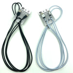 10FT Braided Sync and Charge Cable Assortment Floor Display - 36 Pieces Per Retail Ready Display 88479 ROUGHNECK