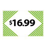 Merchandising Fixture - $16.99 Retail Tag 25 Per Pack 978500 NOVELTY INC