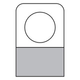 Merchandising Fixture - Adhesive Hang Tabs Sheet - 36 Pieces Per Pack 975230 NOVELTY INC