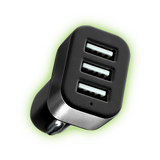 Car Charger Elite 3 Port USB 3.1 Amp - 2 Pieces Per Pack 20761 GADGET GEAR