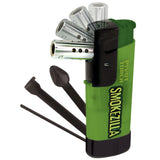 Pivot Head Torch Lighter with Tools- 8 Pieces Per Retail Ready Display 41429 SMOKEZILLA