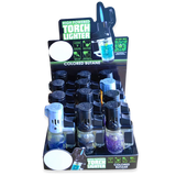 Colored Butane Molded Torch Lighter - 12 Pieces Per Retail Ready Display 22383 SMOKEZILLA