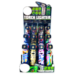 Zinc Torch Lighter - 12 Pieces Per Retail Ready Display 23503 SMOKEZILLA