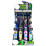 Zinc Torch Lighter - 12 Pieces Per Retail Ready Display 23503 SMOKEZILLA