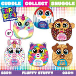 Pillow Plush Fluffy Stuffy Assortment Floor Display - 30 Pieces Per Retail Ready Display 88438 KIPP BROTHERS