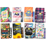 100s Cigarette Storage Case With Magnetic Lighter Case - 8 Pieces Per Retail Ready Display 23545 SMOKEZILLA