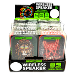 Wireless Speaker with Fm Radio - 6 Pieces Per Retail Ready Display 23548 GADGET GEAR