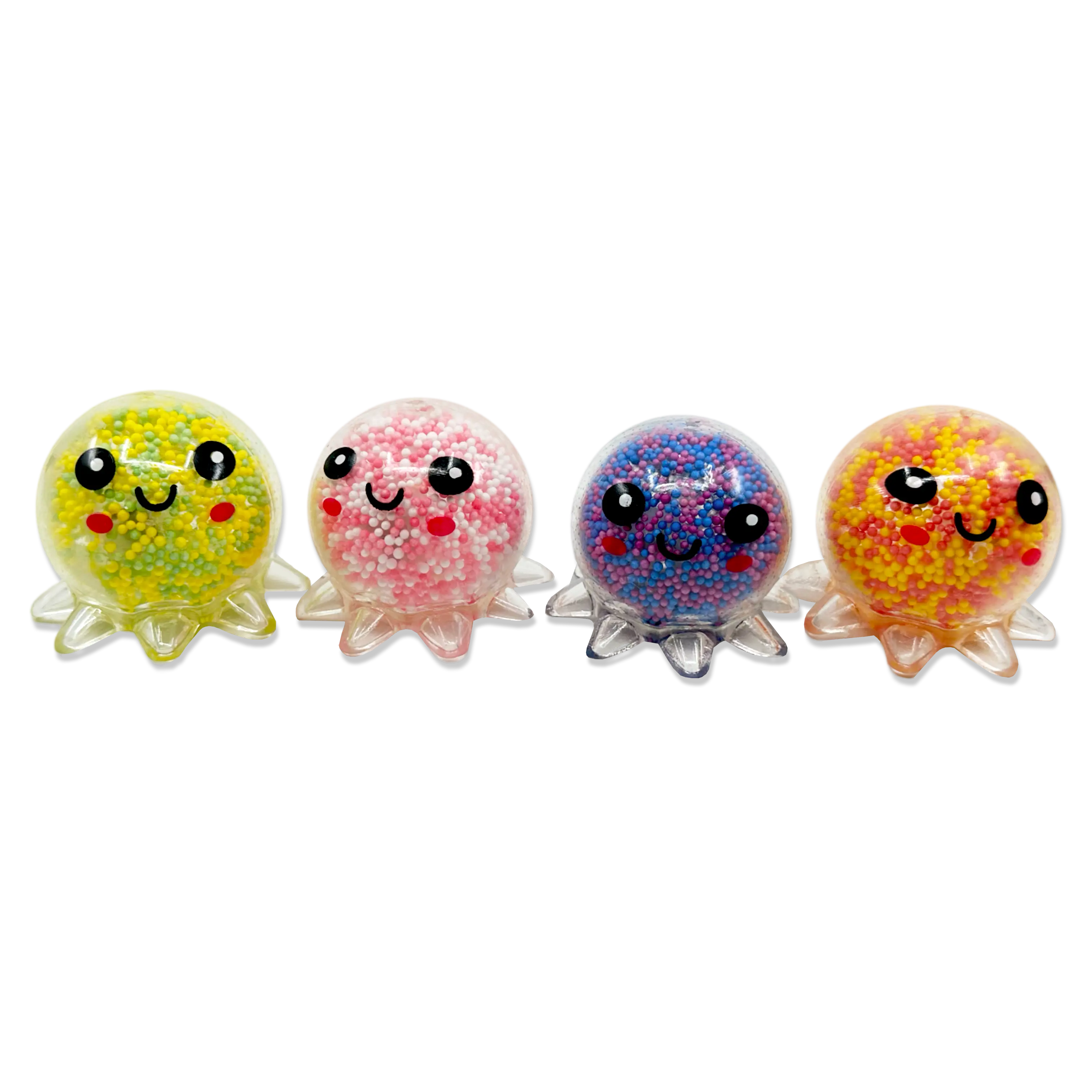 Squish and Squeeze Light-Up Octopus Toy - 12 Pieces Per Pack 23652 KIPP BROTHERS