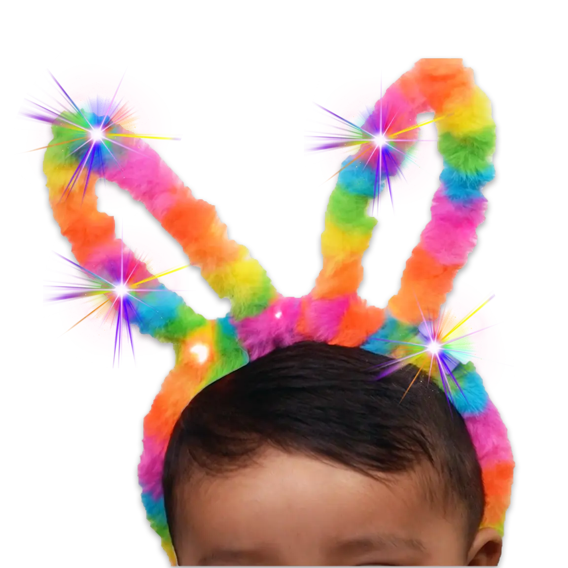 Headband Flashing Bunny Ears - 12 Pieces Per Pack 23655 KIPP BROTHERS