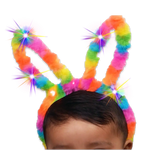 Headband Flashing Bunny Ears - 12 Pieces Per Pack 23655 KIPP BROTHERS