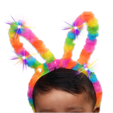 Headband Flashing Bunny Ears - 12 Pieces Per Pack 23655 KIPP BROTHERS