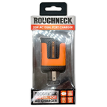 AC Wall Charger Dual Port USB / USB-C 20 Watts - 6 Pieces Per Retail Ready Display 23689MND ROUGHNECK