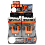 AC Wall Charger Dual Port USB / USB-C 20 Watts - 6 Pieces Per Retail Ready Display 23689MND ROUGHNECK
