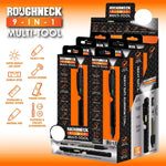 Multi-Tool 9-In-1 with Pen - 6 Pieces Per Retail Ready Display 23713 ROUGHNECK