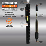 Multi-Tool 9-In-1 with Pen - 6 Pieces Per Retail Ready Display 23713 ROUGHNECK
