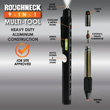 Multi-Tool 9-In-1 with Pen - 6 Pieces Per Retail Ready Display 23713 ROUGHNECK