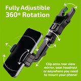 Phone Stand with Claw Clip Mount - 6 Pieces Per Retail Ready Display 23717 GADGET GEAR