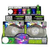 Disco Glass Ashtray with Sound Activated LED Lights - 6 Pieces Per Retail Ready Display 23743 SMOKEZILLA