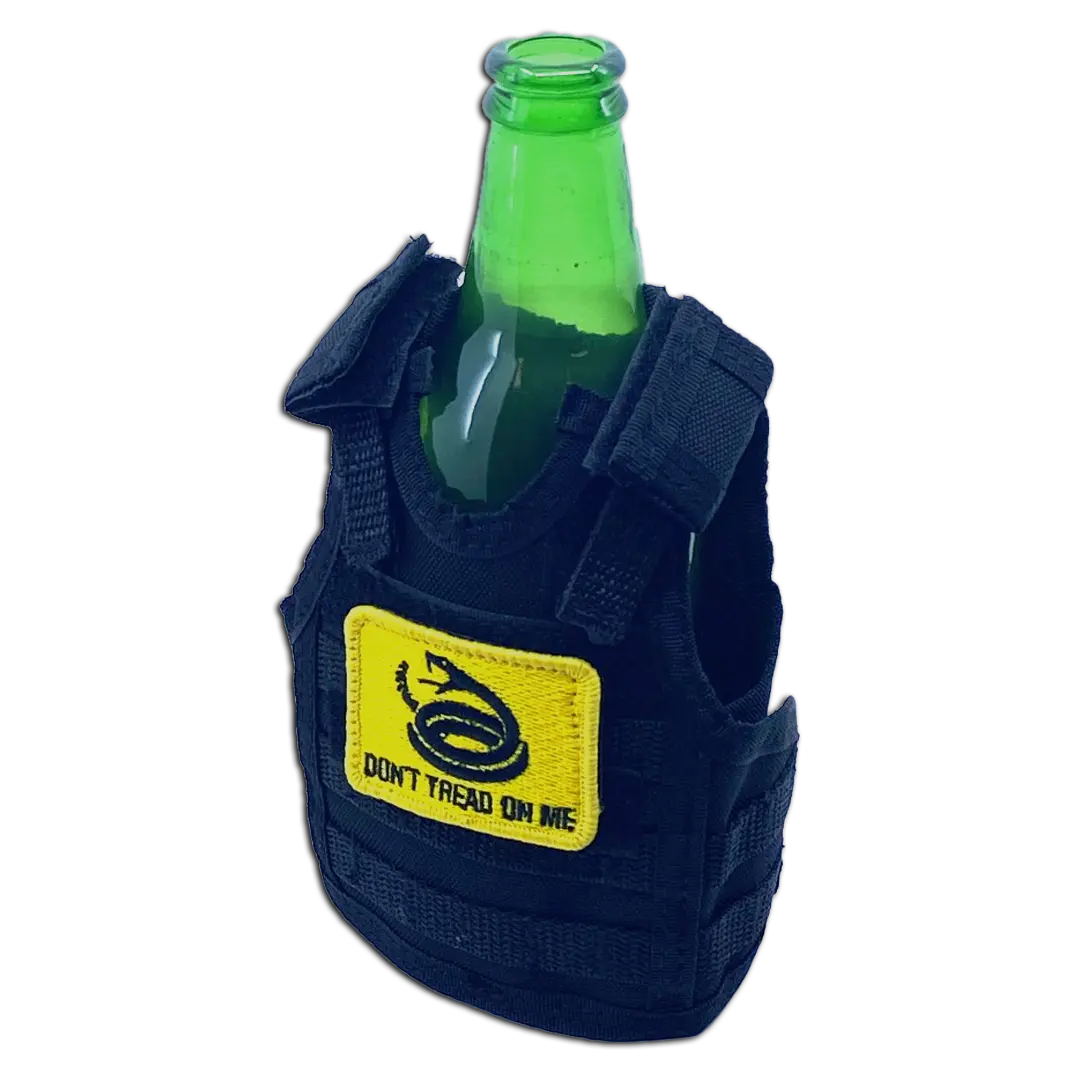 Patriotic MOLLE Insulated Bottle Suit with Patch - 6 Pieces Per Retail Ready Display 23758 TAC GEAR