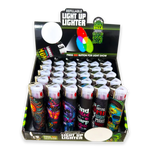 Light Up Lighter - 30 Pieces Per Retail Ready Display 23806 SMOKEZILLA