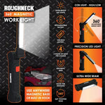 Rechargeable LED Work Flashlight with Magnetic Base - 6 Pieces Per Retail Ready Display 23862 ROUGHNECK