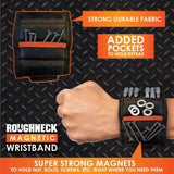 Magnetic Wristband Tool Holder - 6 Pieces Per Retail Ready Display 23863 ROUGHNECK