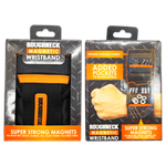 Magnetic Wristband Tool Holder - 6 Pieces Per Retail Ready Display 23863 ROUGHNECK
