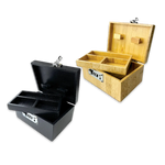 Wood Locking Storage Box with Tray - 6 Pieces Per Retail Ready Display 23893 SMOKEZILLA