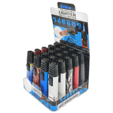 Torch Stick Bottle Opener Lighter - 20 Pieces Per Retail Ready Display 23895 TORCH BLUE