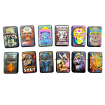 Metal Flip Top Pipe Lighter - 12 Pieces Per Retail Ready Display 23983 SMOKEZILLA