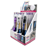 Light Up Glitter Pen with LED Light - 12 Pieces Per Retail Ready Display 23993 NOVELTY INC