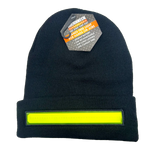 Cuffed Knit Hat Beanie with LED Strip Light - 6 Pieces Per Retail Ready Display 24055 ROUGHNECK