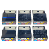 Trailer Hitch Plate Insert - 6 Pieces Per Retail Ready Display 24069 CAR VIBEZ