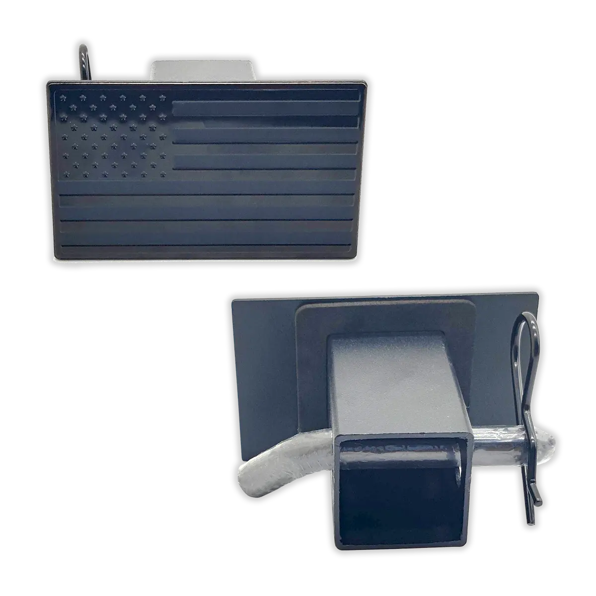 Trailer Hitch Plate Insert - 6 Pieces Per Retail Ready Display 24069 CAR VIBEZ